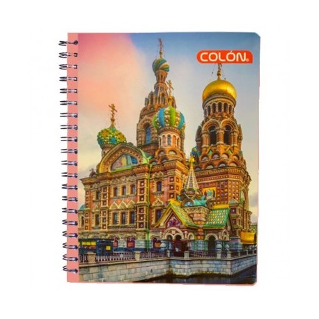 Cuaderno profesional Colon doble espiral 100 hojas cuadro grande