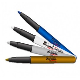 Marcador Signal metalink blanco