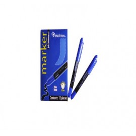 Marcador permanente Escrimex azul