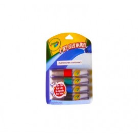 Marcador Crayola para pizarron blanco con 4 piezas