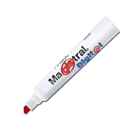 Marcador magistral digital rojo Azor