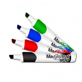 Marcador magistral grip negro Azor