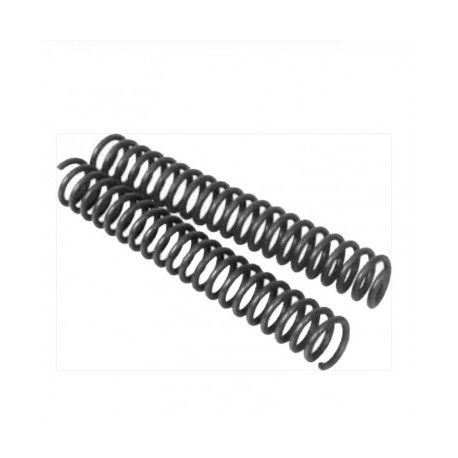Espiral plastico 12mm negro con 25 piezas paso 4:1 Litografico