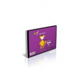 Cuaderno pautado forma italiana Rayter espiral 50 hojas