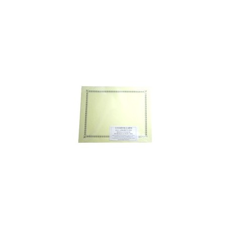 Hoja amartillada Rayter amarilla con 50 hojas