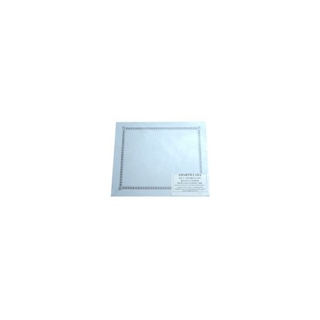 Hoja amartillada Rayter azul con 50 hojas