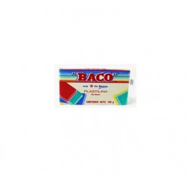Plastilina Baco en barra blanca