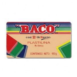 Plastilina Baco en barra carne