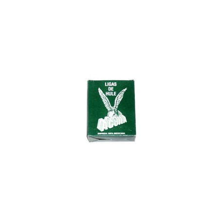 Ligas aguila número 10 natural en caja