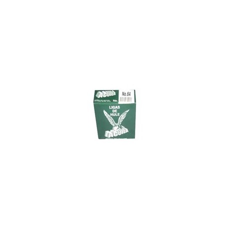Ligas aguila número 64 natural en caja