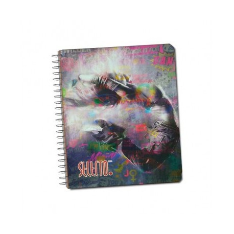 Cuaderno profesional Selecto espiral cuadro aleman  100 hojas
