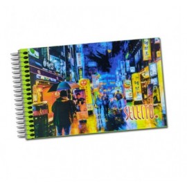 Cuaderno forma italiana Selecto espiral doble raya 100 hojas
