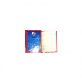 Libro 1/8 Estrella pasta dura con indice raya 96 hojas