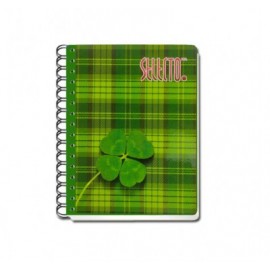 Cuaderno forma francesa Selecto espiral pasta dura cuadro chico 100...