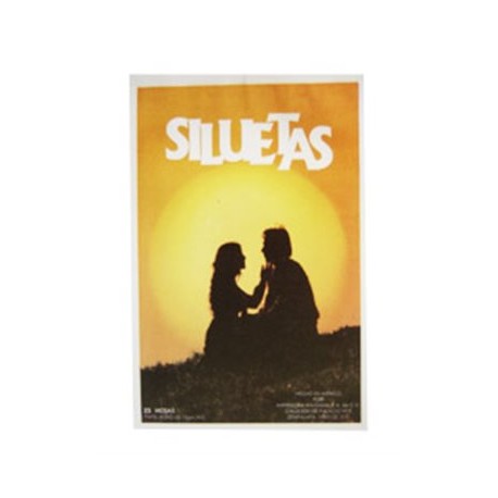Block siluetas papel magnum  25 hojas