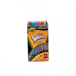 Colores Crayola twistables con 12 largos
