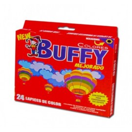 Colores Buffy kids hexagonal con 24 piezas BF888-24
