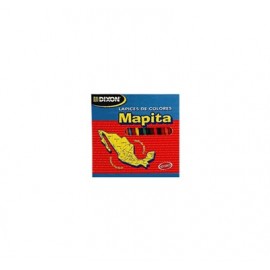 Colores mapita Dixon con 24 largos
