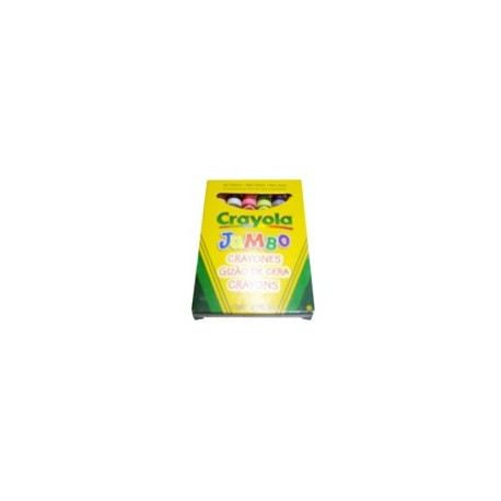 Crayon Crayola jumbo grueso con 12 piezas