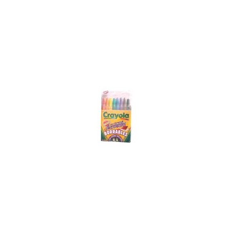 Crayon Crayola minitwistables con 8 piezas