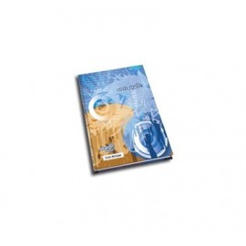 Libreta forma francesa pasta dura Estrella raya 192 hojas